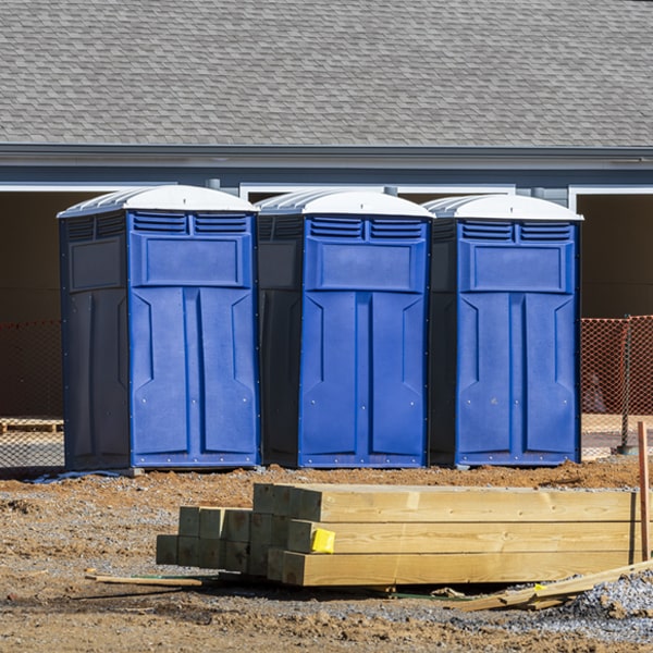 do you offer hand sanitizer dispensers inside the portable restrooms in Broadlands IL